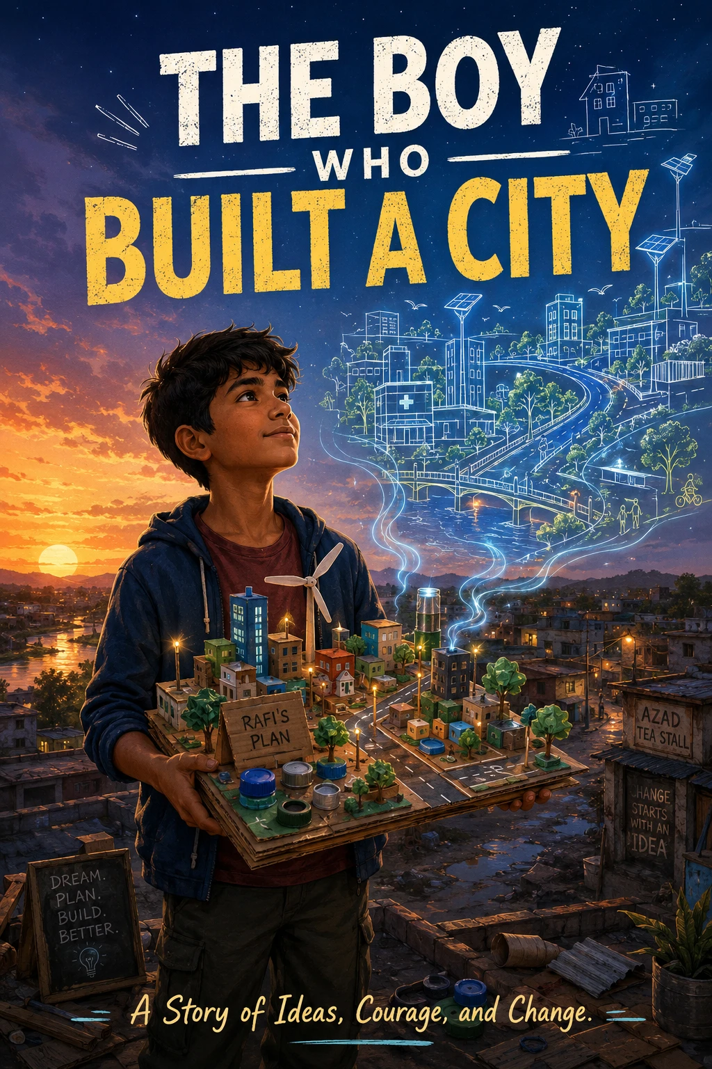 The Boy Who Built a City book cover